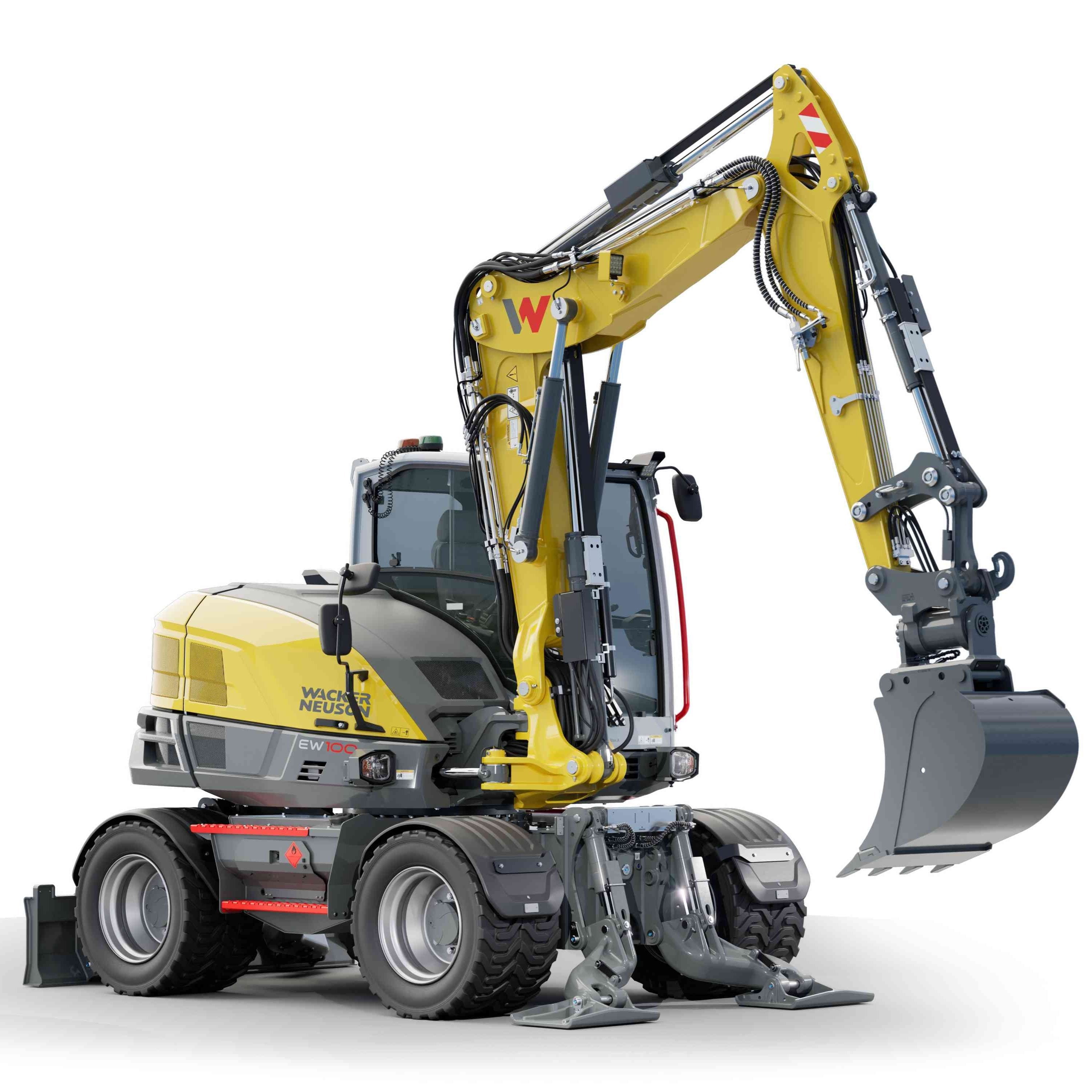 22,000lb Excavator - Wheeled