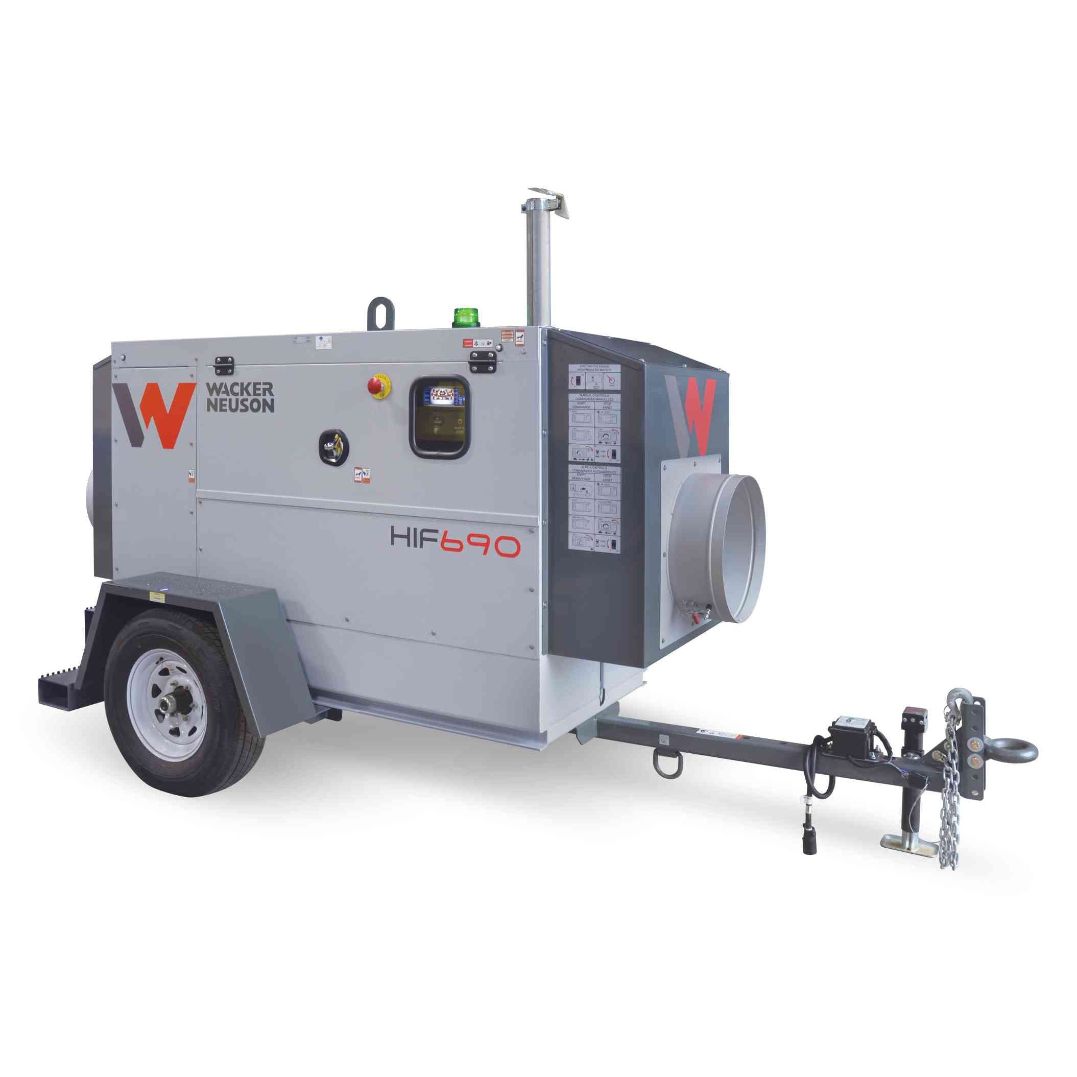 500,000 Btu Flameless Heater - Indirect, Diesel