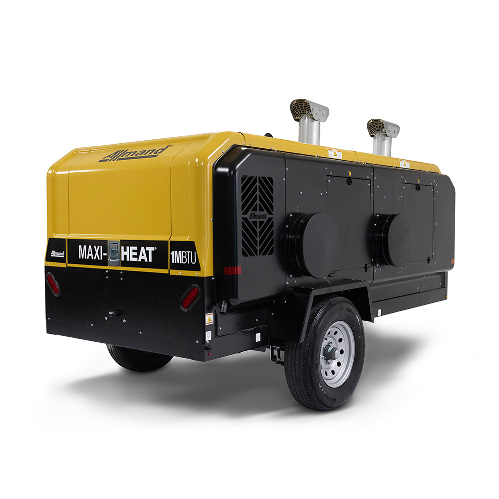 1,000,000 (1 million) BTU Indirect Diesel Heater for construction sites, featuring a robust design and powerful heating capabilities.
