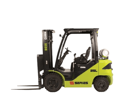 7,000lb Straight Mast Ind Forklift