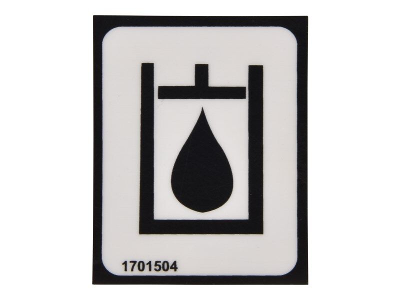 DECAL, HYD OIL
