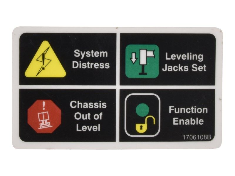 DECAL,LEGEND PLF T350