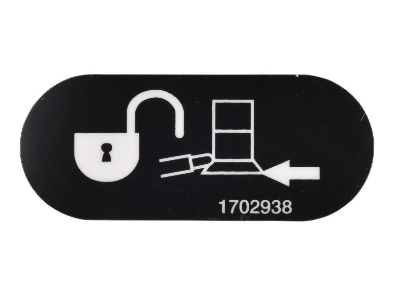 DECAL, SOFT TOUCH OVERRIDE