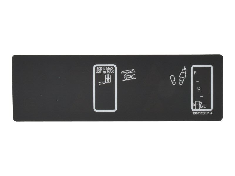 DECAL,PLATFORM DISPLAY