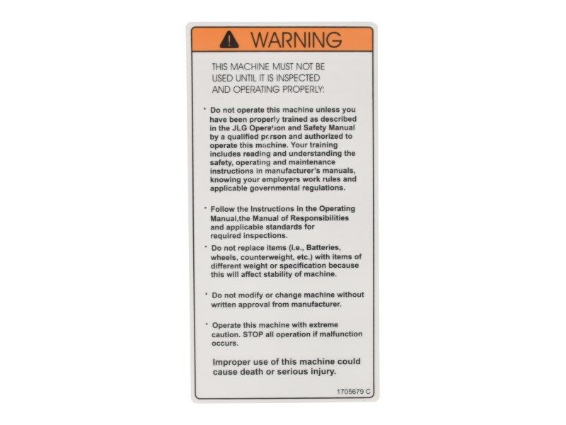 DECAL,INSPECTION (PLF)